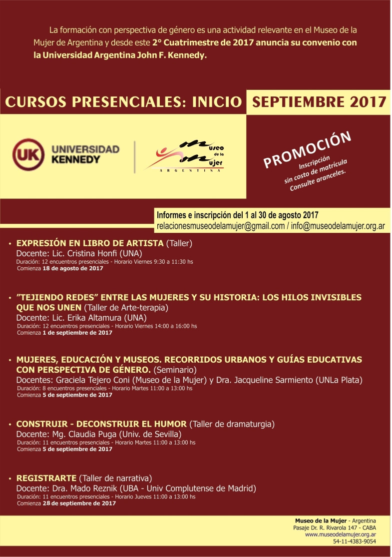 Cursos Presenciales 2-2017